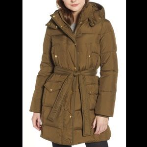 Jcrew long puffer jacket